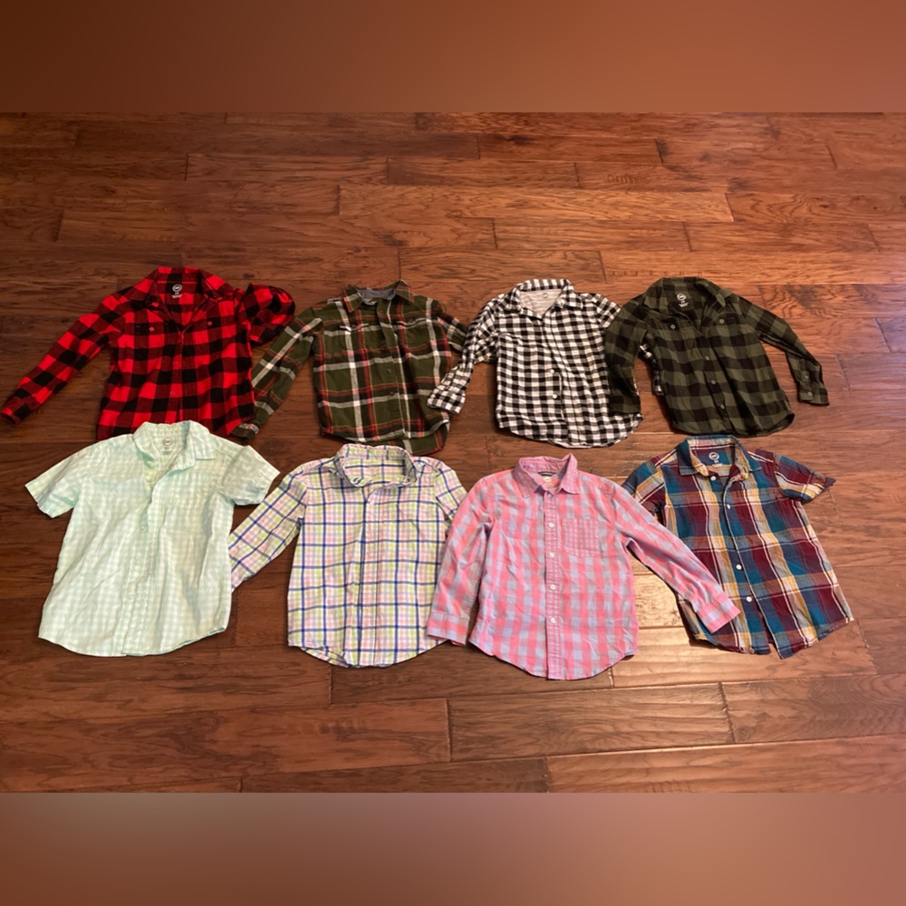 Wonder nation boys shirt lot 6/7 8 shirts